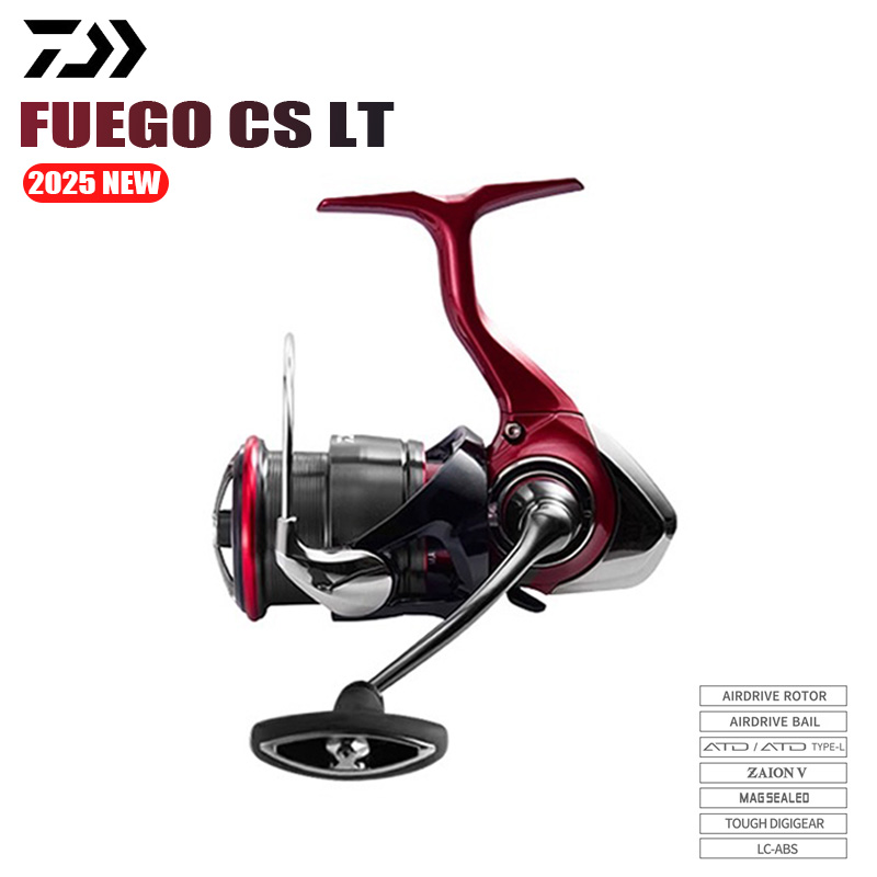 Abu Garcia Reel Max - DAIWA 2025 Nieuwe FUEGO CS LT