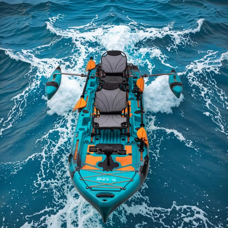 2-persoons 3-modulaire waterdi - Fishing Kayak Paddle recensie en prijs