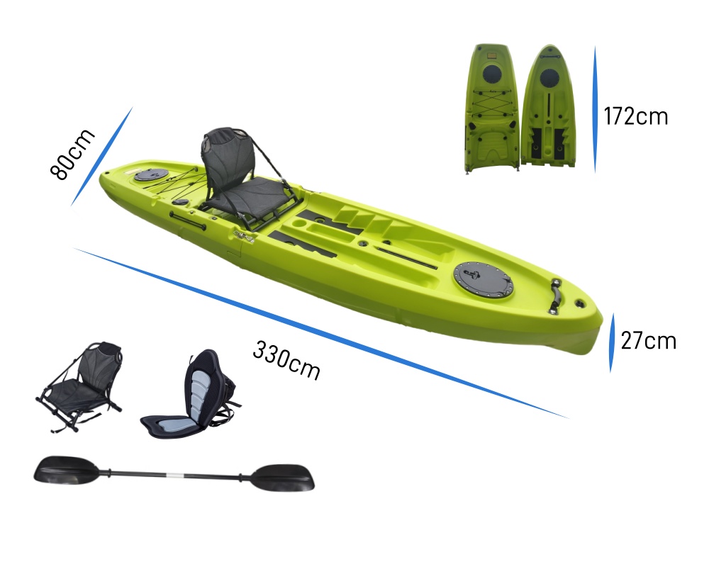 2025 NIEUWE Modulaire Kayak 11 - Fishing Kayak Paddle recensie en prijs